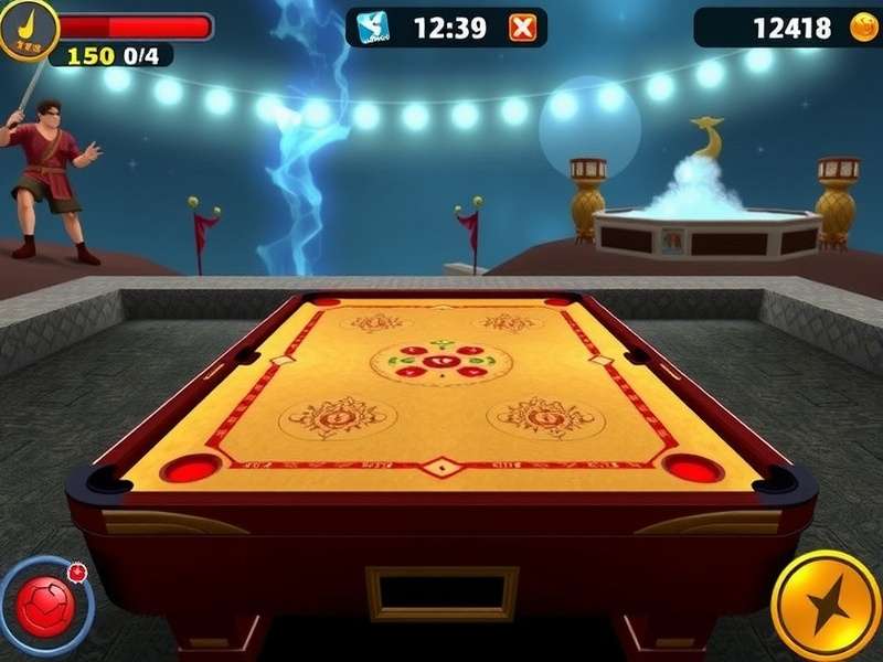 Carrom Elite Fury Game Screenshot